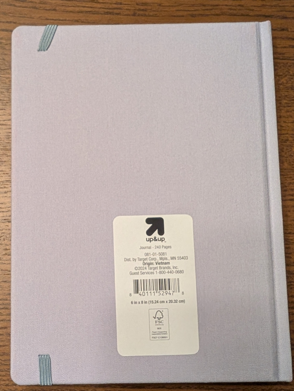 Up & Up Ruff Notes Dog-Themed Hardcover Notebook – Light Gray 6x8 Lined Paper - Picture 2 of 5